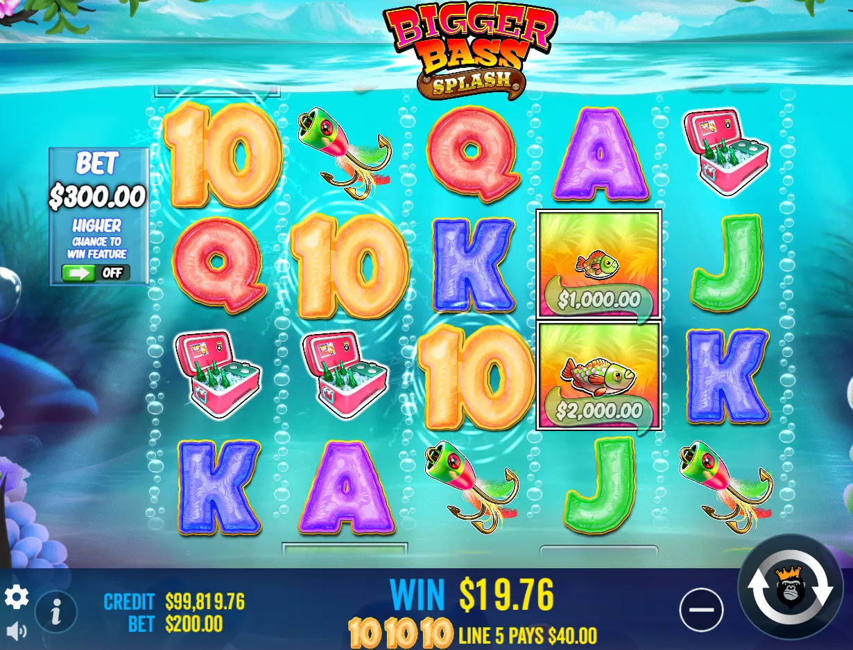 Bigger Bass Splash