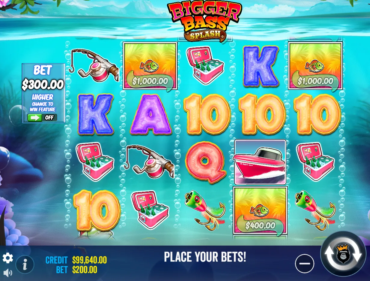Bigger Bass Splash Slot